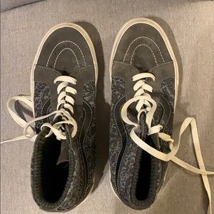 Gray High Top Vans